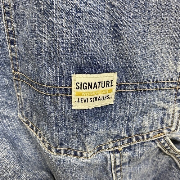 Levi‎ Strauss Signature Gold Carpenter Jeans Mens 38 X 29 (39x24 3/4) Levi's - Picture 5 of 10